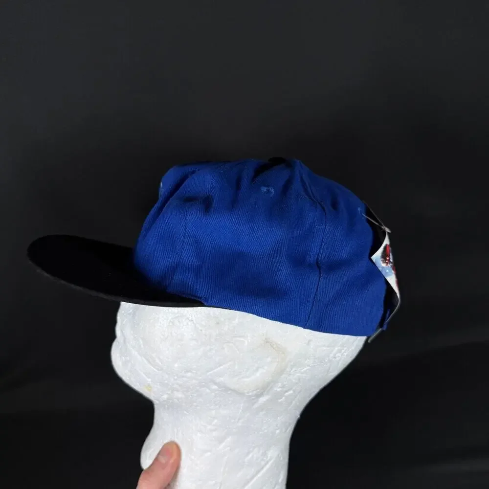 Marlboro Hat Deadstock Blue Baseball Cap Hat Adult Adjustable Compass NEW 1996